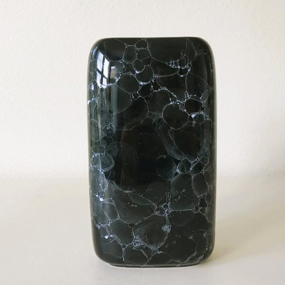 Black Marble‎ Patterned Vase